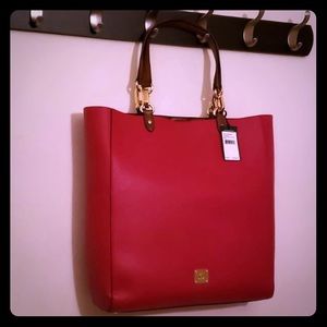 RALPH LAUREN Hanway Red Tote